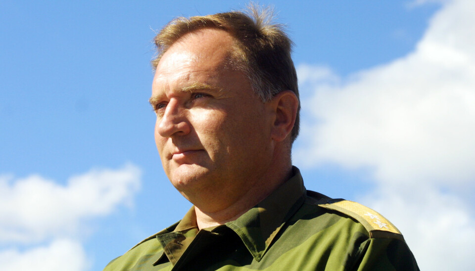 Kommandøren for landstridskreftene i Nord-Norge, generalmajor Sverre Diesen.