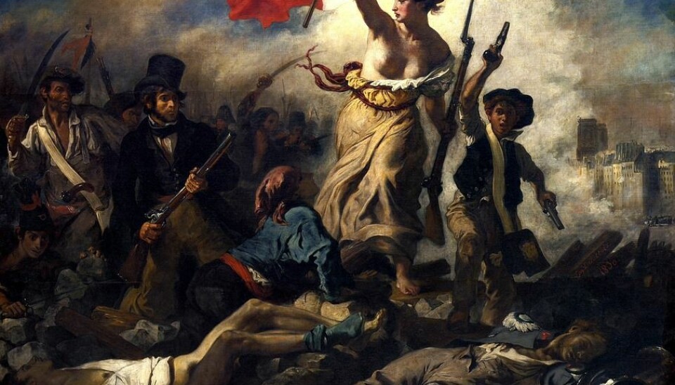Eugène Delacroix: 'La Liberté guidant le peuple'