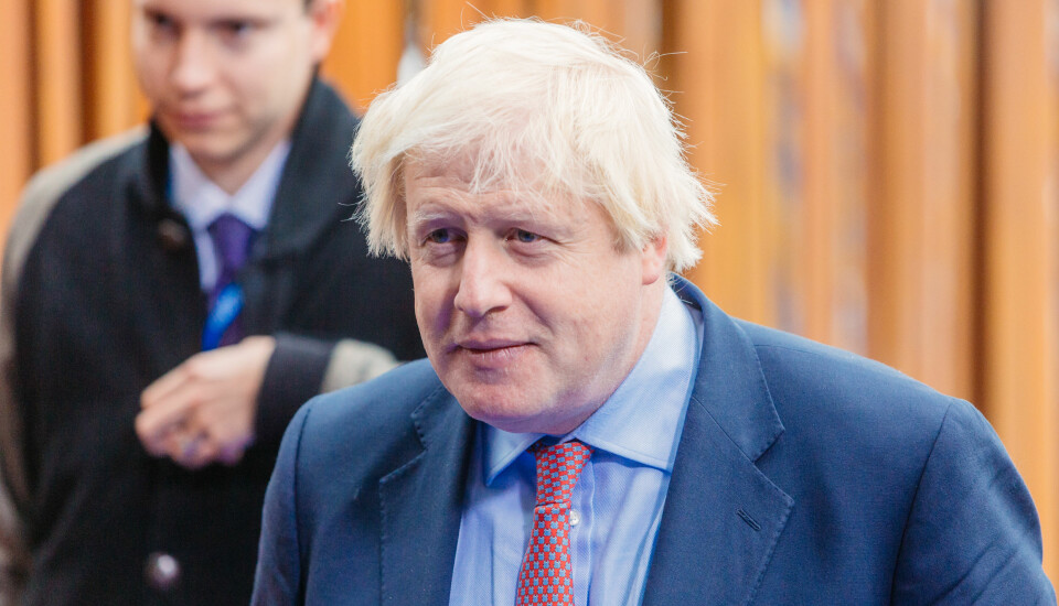 Storbritannias statsminister Boris Johnson. Foto: Arno Mikkor/Flickr (CC BY 2.0)