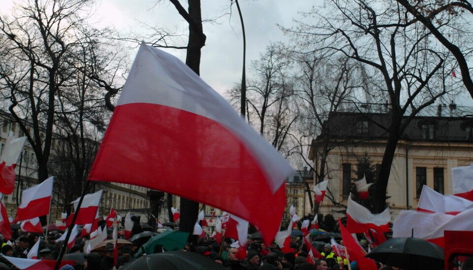 Demonstrasjoner mot innstramninger i abortloven i Warszawa. Foto: Maciej Szczepańczyk/ Wikimedia Commons.