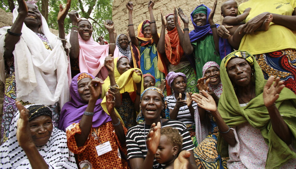 Medlemmer i CAREs spare- og lånegruppe i Niger. Foto: Josh Estey/CARE