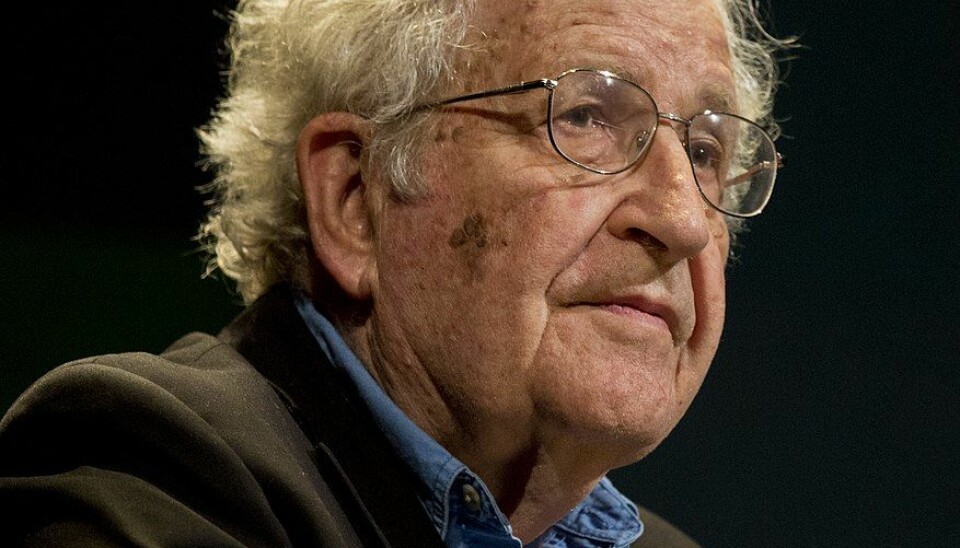 Noam Chomsky er blant dem som advarer mot utviklingen i ytringsklimaet.