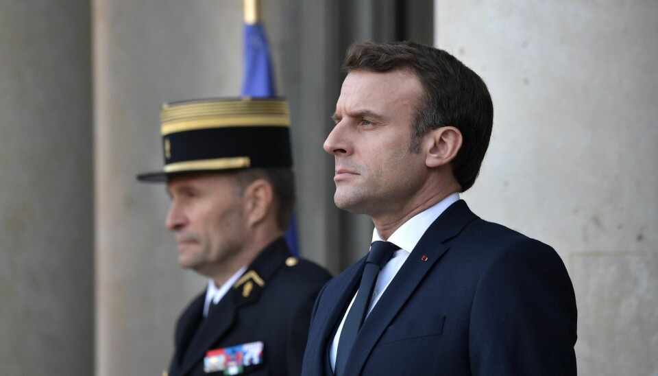 Frankrikes president Emmanuel Macron ønsker strengere kontroll av EUs ytre grense.