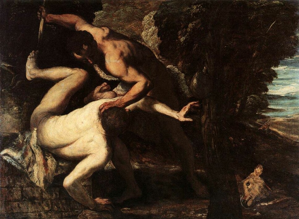 Jacopo Tintoretts «Mordet av Abel» (1552).