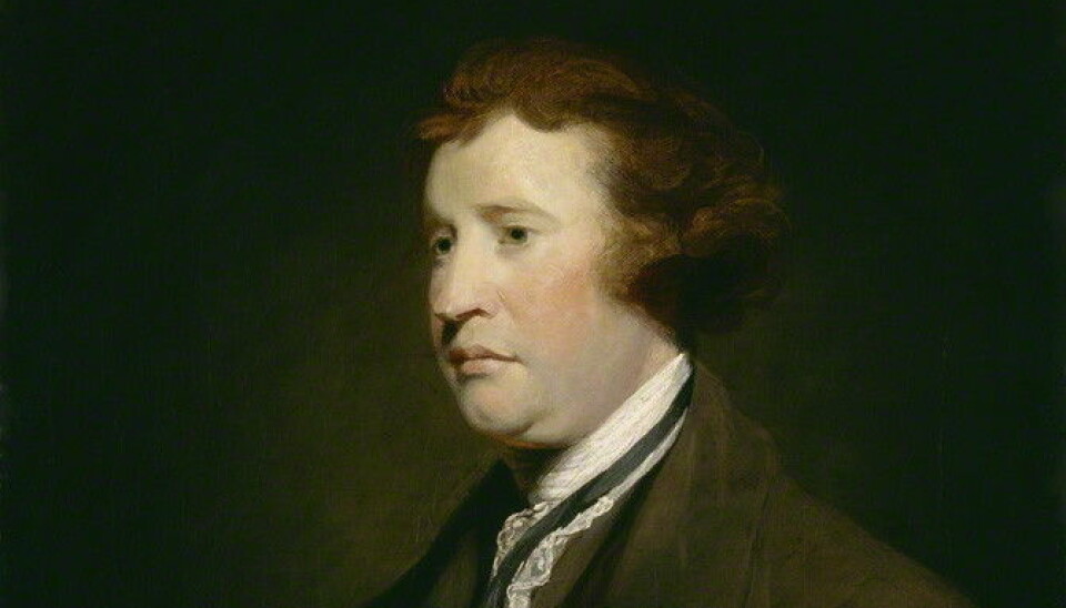 Edmund Burke, portrett av Joshua Reynolds