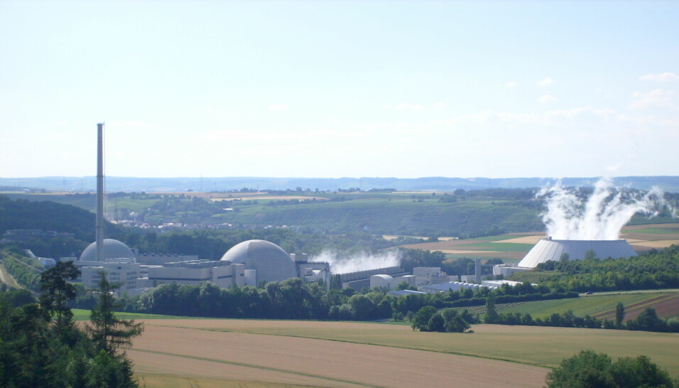 Neckarwestheim kjernekraftverk i Tyskland. Reaktor 1 ble stengt ned permanent av politiske grunner etter jordskjelvet i Japan i 2011 og ulykken ved Fukushima-kraftverket.