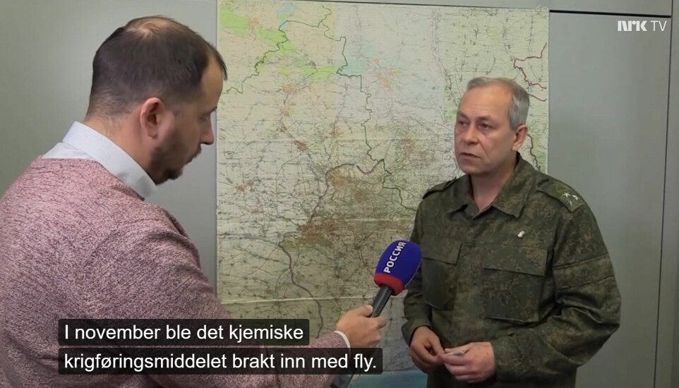 NRK ble denne uken felt i PFU for et innslag på Dagsrevyen julaften i fjor som blant annet viste en talsmann for den såkalte Folkerepublikken Donetsk hevde at ukrainsk-støttede grupper planla å bruke kjemiske våpen.