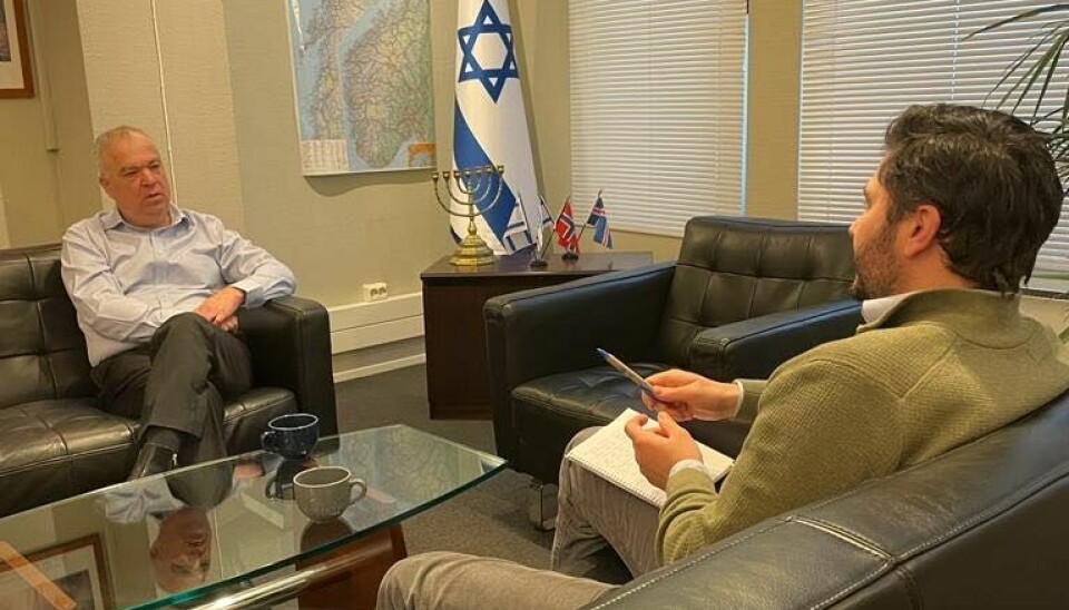 Israels ambassadør til Norge og Island, Avi Nir-Feldklein.