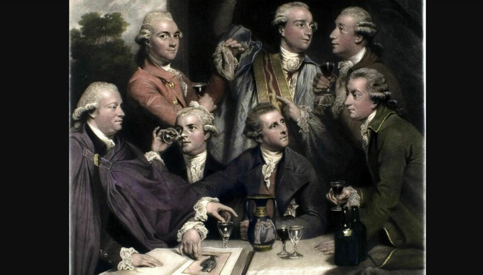 Dilettantsamfunnet, malt av Joshua Reynolds i 1778