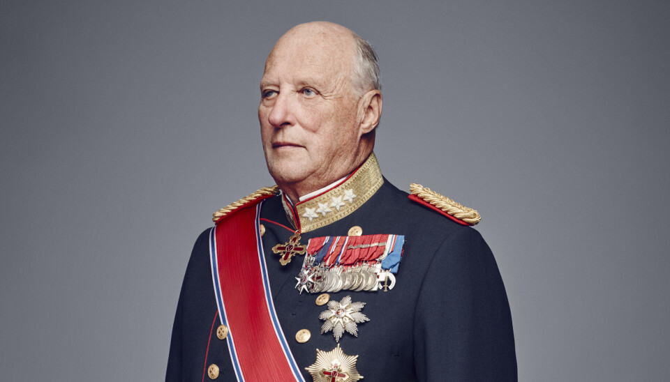 Kong Harald 88 år