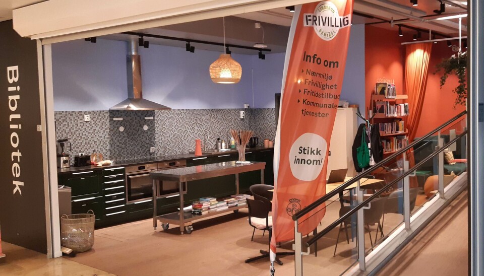 Nesten bokfritt på Linderud bibliotek