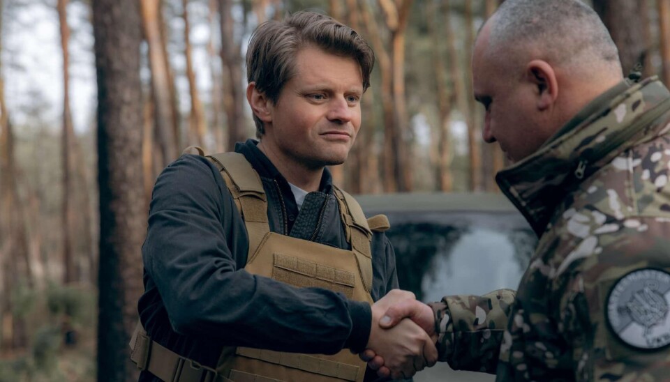 Peter Frølich i Ukraina.